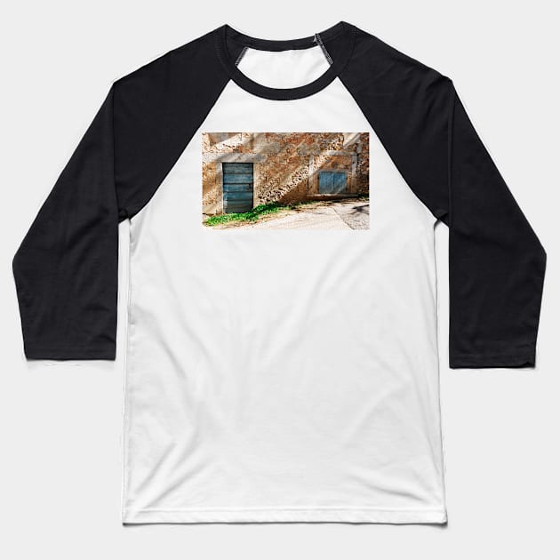 Building in Pazin Baseball T-Shirt by jojobob